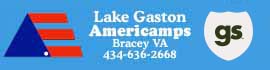 Ad for Lake Gaston Americamps