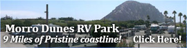 Ad for Morro Dunes RV Park