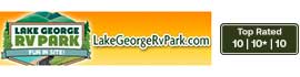 Ad for Lake George RV Park