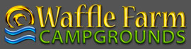Ad for Waffle Farm Campgrounds