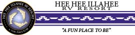 Ad for Hee Hee Illahee RV Resort