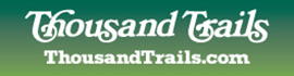 Ad for Thousand Trails Horseshoe Lakes