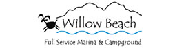 Ad for Willow Beach Marina & Campground