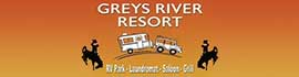 Ad for Greys River Cove Resort