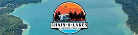 Ad for Chain O'Lakes Campground