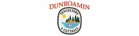 Ad for Dunroamin' Trailer Park & Cottages