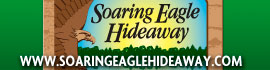 Ad for Soaring Eagle Hideaway RV Park