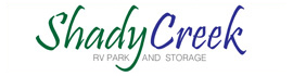 Ad for Shady Creek RV Park and Storage