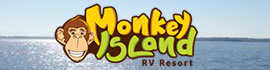 Ad for Monkey Island RV Resort