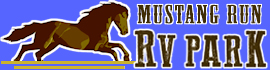 Ad for Mustang Run RV Park
