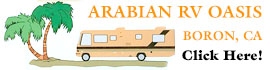 Ad for Arabian RV Oasis