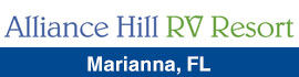 Ad for Alliance Hill RV Resort