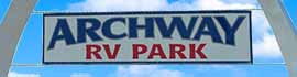 Ad for Archway RV Park