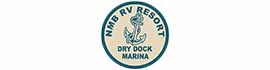 Ad for NMB RV Resort and Dry Dock Marina