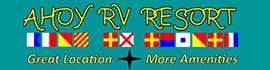 Ad for Ahoy RV Resort