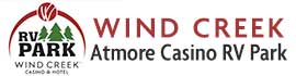 Ad for Wind Creek Atmore Casino RV Park