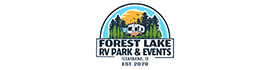 Ad for Forest Lake RV Park & Events