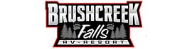 Ad for Brushcreek Falls RV Resort