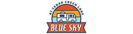 Ad for Blue Sky Cedar Creek Lake RV Park
