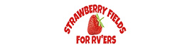 Ad for Strawberry Fields for RV'ers