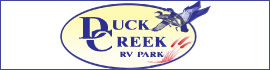 Ad for Duck Creek RV Park