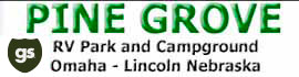 Ad for Pine Grove RV Park