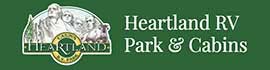 Ad for Heartland RV Park & Cabins