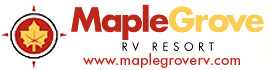 Ad for Maple Grove RV Resort