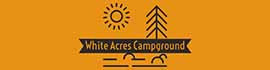 Ad for White Acres Campground