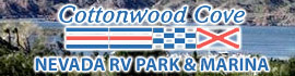 Ad for Cottonwood Cove Nevada RV Park & Marina