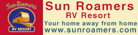 Ad for Sun Roamers RV Resort
