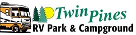 Ad for Twin Pines RV Park & Campground
