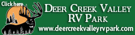 Ad for Deer Creek Valley RV Park