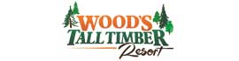 Ad for Wood's Tall Timber Resort
