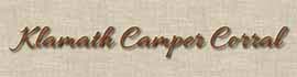 Ad for Klamath Camper Corral