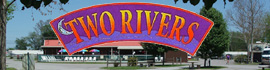 Ad for Two Rivers Campground