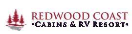 Ad for Redwood Coast Cabins & RV Resort