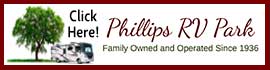 Ad for Phillips RV Park
