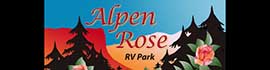 Ad for Alpen Rose RV Park