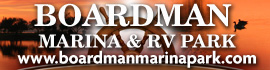 Ad for Boardman Marina & RV Park