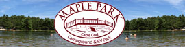 Ad for Cape Cod's Maple Park Campground & RV Park