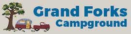 Ad for Grand Forks Campground