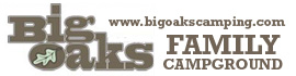 Ad for Big Oaks Family Campground