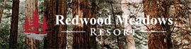 Ad for Redwood Meadows RV Resort