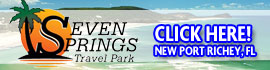 Ad for Seven Springs Travel Park