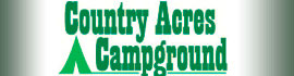 Ad for Country Acres Campground