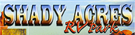 Ad for Shady Acres RV Park