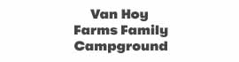Ad for Van Hoy Farms Family Campground