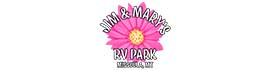 Ad for Jim & Mary's RV Park