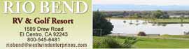 Ad for Rio Bend RV & Golf Resort